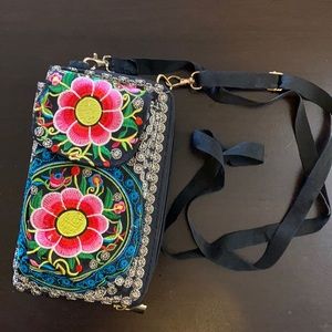 Embroidered Wallet/Purse